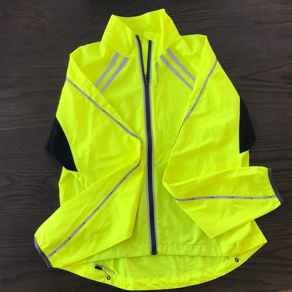 Sugoi Cycling/Running Full Zip Jacket, Size Small